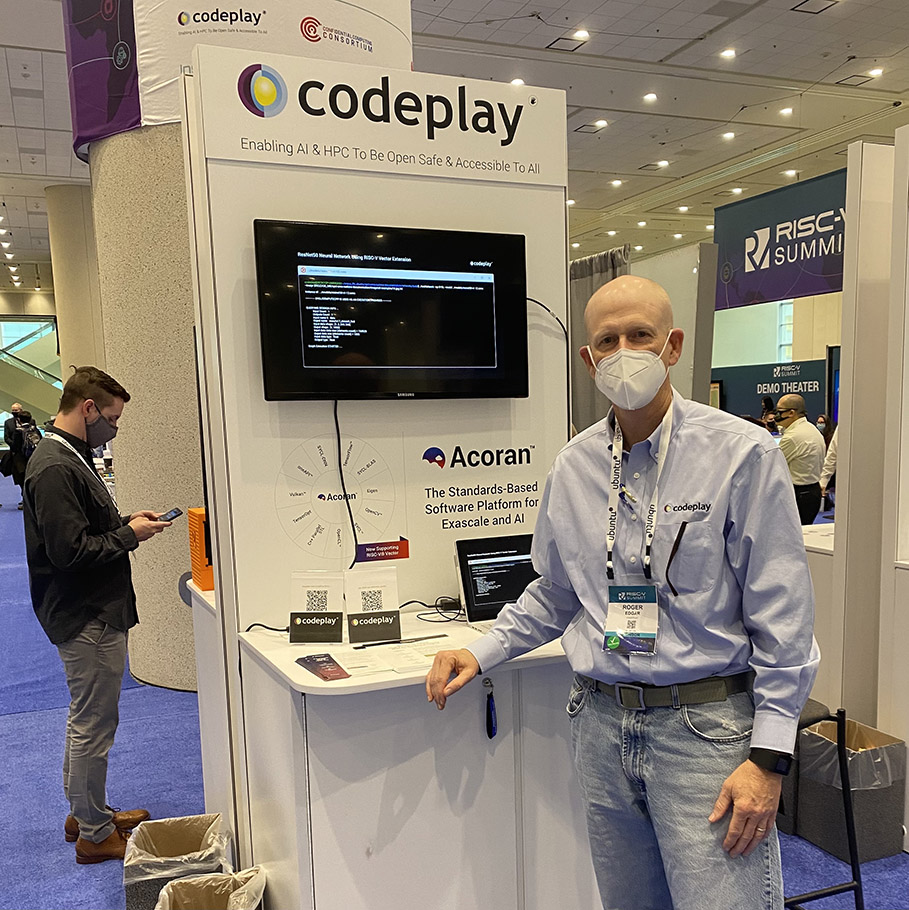 Codeplay Bringing Accelerated Neural Networks at the RISC-V Summit Image