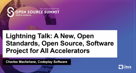 Lightning Talk at the Open Source Summit North America Image